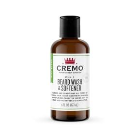 img 4 attached to 🪥 Cremo Mint Blend Beard Wash & Softener: Ultimate 2-in-1 for All Facial Hair Lengths, 6 Oz.