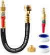 🚐 rv camper winterizing kit: 16-inch sprinkler winterization kit with shut off valve and quick connect adapter for rv motorhomes, boats, campers, and travel trailers logo