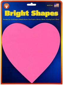 img 1 attached to Hygloss Products Heart Shape Paper Cut-Outs – Perfect for Arts and Crafts, Valentine's Day Activities – Red, Pink & White – 6 Inches Jumbo Pack – 240 Pcs – Many Creative Uses