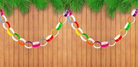 img 3 attached to Hygloss Products Stick-A-Licks-Chain Strips for Crafts & Classroom Activities-Fun for Kids-Size ½” x 5” -1000 Pcs, Assorted Colors