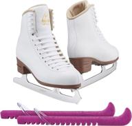 🎉 experience the upgraded jackson ultima artiste figure ice skates for women, girls - enhanced with skate guards and fresh 2019 launch! логотип