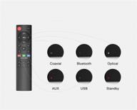 🔊 norcent byl bestisan megacra soundbar speaker home theater system - oem remote control replacement logo