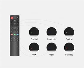 img 2 attached to 🔊 Norcent BYL Bestisan MEGACRA Soundbar Speaker Home Theater System - OEM Remote Control Replacement