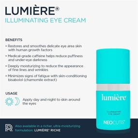 img 2 attached to 💡 Neocutis Lumière Illuminating Eye Cream - Smoothes Wrinkles - 15mL