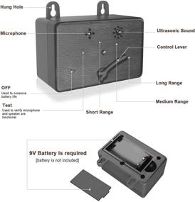 img 3 attached to UANAX Sonic Dog Bark Control Device - Effective Ultrasonic Deterrent for Barking Dogs