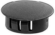 🔒 industrial hardware locking hole plugs: black nylon biscuits & plugs logo