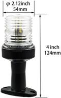 ⛵ young marine 3 nautical mile led fixed mount navigation light for boats, 10-24 vdc логотип