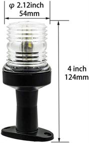 img 4 attached to ⛵ YOUNG MARINE 3 Nautical Mile LED Fixed Mount Navigation Light for Boats, 10-24 VDC