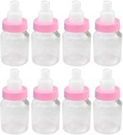 🍼 36 pack pink mini milk bottle party favor gift boxes - ideal 1.5" x 3.5" size for baby shower favors logo