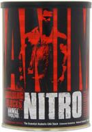 🐾 animal nitro: boost post-workout recovery with eaa and bcaa supplement, 30 count logo