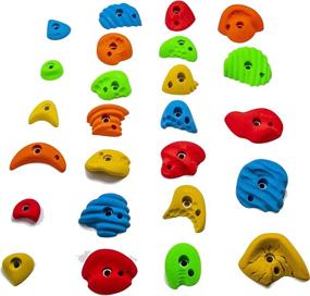 img 3 attached to Kandi Climbing Holds Assorted Medium Outdoor Recreation