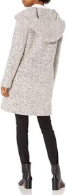 img 1 attached to 🧥 Stylish & Trendy: Cole Haan Women's Signature Dropped Shoulder Front Button Coat