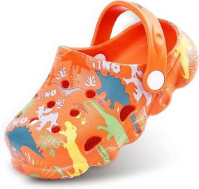 img 4 attached to Aixingyun Toddler Children Slippers Outdoor Boys' Shoes ~ Clogs & Mules