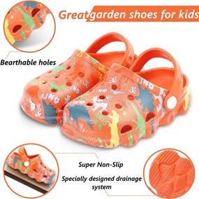 img 2 attached to Aixingyun Toddler Children Slippers Outdoor Boys' Shoes ~ Clogs & Mules