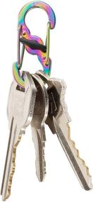 img 2 attached to 🔒 Nite Ize S-Biner MicroLock Locking Keychain Carabiner, Spectrum, 5-Pack - Secure and Versatile Key Holder