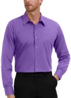 👔 paul jones men's classic formal business shirts - optimal attire for professional looks logo