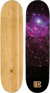 enhanced pop and durability: bamboo skateboards graphic skateboard deck only - eco-friendly alternative to maple логотип