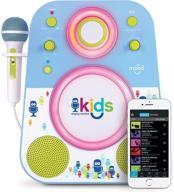🎤 entertain and engage with singing machine kids sing along smk250bg! logo