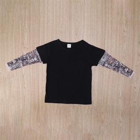 img 3 attached to Camidy Sleeve T Shirt Pullover Clothes Boys' Clothing