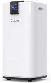img 4 attached to 🌧️ COLZER 70-Pint Home Dehumidifiers for Basements & Large Rooms - High Capacity, Self-Draining with 7.4-Pint Water Bucket & Continuous Drain Hose - Ideal for 4,500 SQ FT Areas
