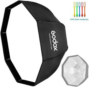 img 3 attached to 📷 Godox UBW 47" Octagon Umbrella Softbox: Professional Studio Bowens Mount Ring for Strobe Speedlite Flash Photography