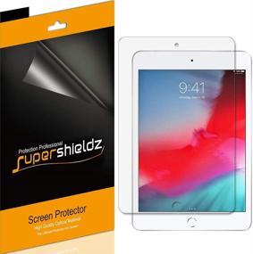 img 3 attached to 📱 (2021 Update) 3-Pack Supershieldz iPad Mini 5 & 4 Screen Protector - High Definition Clear Shield (PET)