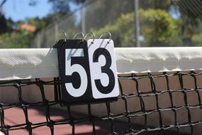 img 3 attached to 🎾 Tuff EZ Score (0-6) Portable Tennis Score Keeper - EZ-FLIP for Indoor/Outdoor Use