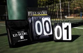 img 2 attached to 🎾 Tuff EZ Score (0-6) Portable Tennis Score Keeper - EZ-FLIP for Indoor/Outdoor Use