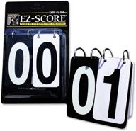 🎾 tuff ez score (0-6) portable tennis score keeper - ez-flip for indoor/outdoor use логотип