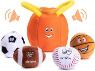 ⚽️ plush creations: basketball baseball football - perfect sporting playmates logo