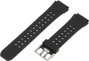 img 2 attached to Voguestrap TX85055BK Allstrap Regular Length Watchband