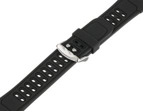 img 1 attached to Voguestrap TX85055BK Allstrap Regular Length Watchband