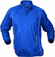 easton tremor batting jacket royal men's clothing and active logo