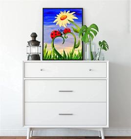 img 2 attached to Diamond Painting Adults Flowers 12X16In