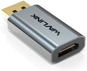 img 4 attached to 💻 Адаптер WAVLINK Displayport к HDMI 4K@60Hz, активный конвертер для телевизора, монитора, проектора - поддерживает 3D и 1920x1080@120Гц