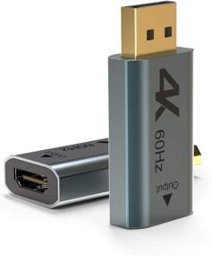 img 3 attached to 💻 WAVLINK Displayport to HDMI Adapter 4K@60Hz, Active Converter for HDTV, Monitor, Projector - Supports 3D & 1920x1080@120Hz