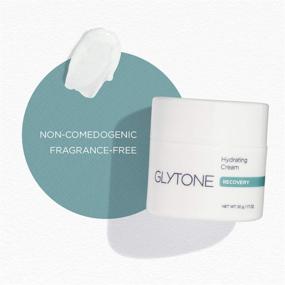 img 1 attached to Glytone Hydrating Cream - Rich, Non-Greasy Face Moisturizer with Glycerin and Sorbitol, 1.7 oz. - Non-Comedogenic, Fragrance-Free