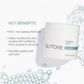 img 3 attached to Glytone Hydrating Cream - Rich, Non-Greasy Face Moisturizer with Glycerin and Sorbitol, 1.7 oz. - Non-Comedogenic, Fragrance-Free