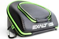 🎯 universal carbon case series - exalt paintball lens case - high-quality protective case for spare paintball lenses logo