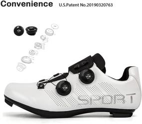 img 1 attached to Cycling Premium Spinning Cleats Comfortable Women's Shoes for Athletic