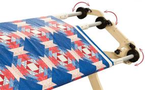 img 2 attached to 🪡 Effortless Hand Quilting with Grace Start-Right EZ3 No-Baste Frame