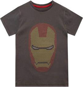 img 3 attached to 👕 Iron Man T-Shirt for Boys by Marvel