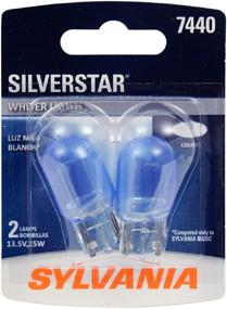 img 4 attached to 💡 SYLVANIA 7440 SilverStar высокопроизводительная лампа миниатюра: упаковка из 2 штук