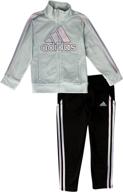 👕 куртка adidas classic tricot joggers: стильная одежда для активного образа жизни девочек. логотип