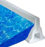 🛁 bathroom flood barrier: waterproof rubber dam for dry and wet separation – 39 inch logo