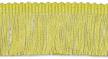 decorative trimmings chainette fringe yellow logo