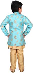 img 3 attached to 👔 Stylish Ethnic Sherwani Kurta Pyjama Boys' Clothing for Suits & Sport Coats