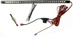img 4 attached to 🚗 Universal Waterproof Under Hood LED Light Kit - CKEGUO Engine Inspection Strip Lamp with Automatic On/Off for Truck, Cargo, Pickup, SUV, RV, and Boat