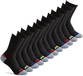img 4 attached to 🧦 Optimized Prince Boys' Cushioned Crew Length Athletic Socks for Active Kids