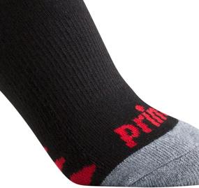 img 2 attached to 🧦 Optimized Prince Boys' Cushioned Crew Length Athletic Socks for Active Kids